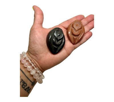 Shungite and Goldstone