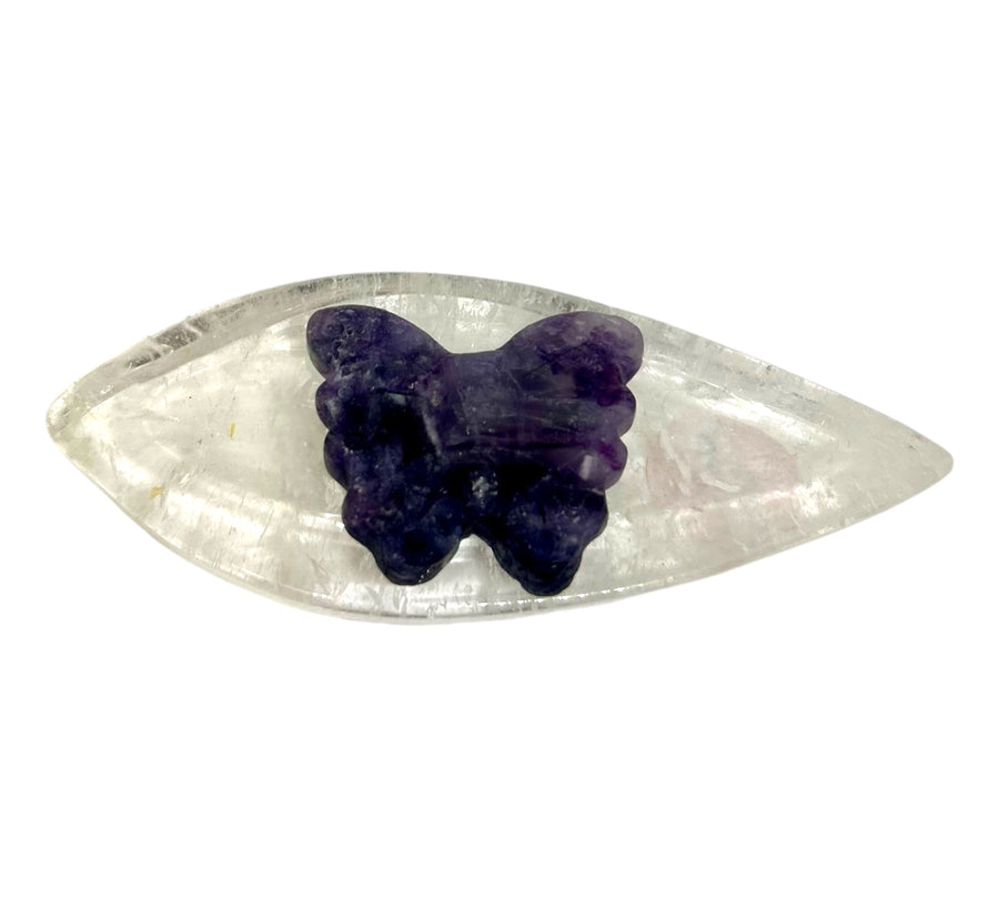 Amethyst butterfly